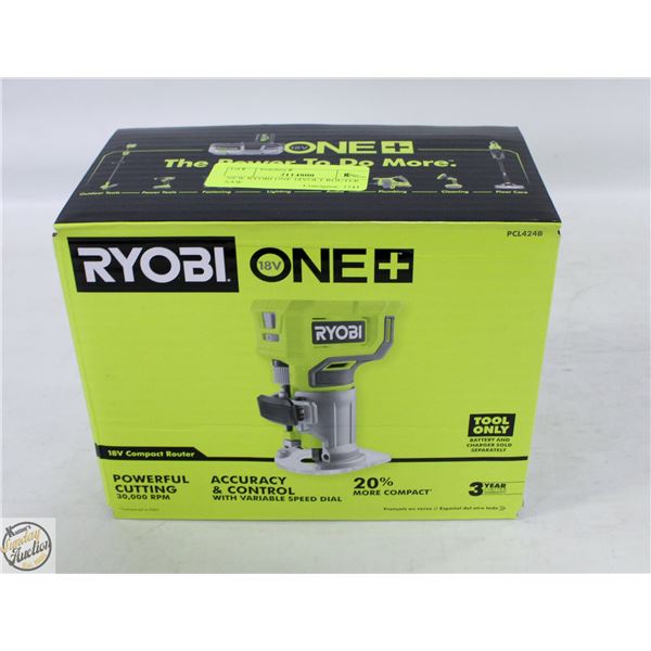 NEW RYOBI ONE 18VOLT ROUTER SAW