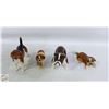 Image 1 : 3 BESWICK DOG FIGURES + 1 GOEBEL