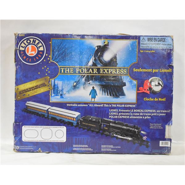 LIONEL POLAR EXPRESS TRAIN IN BOX