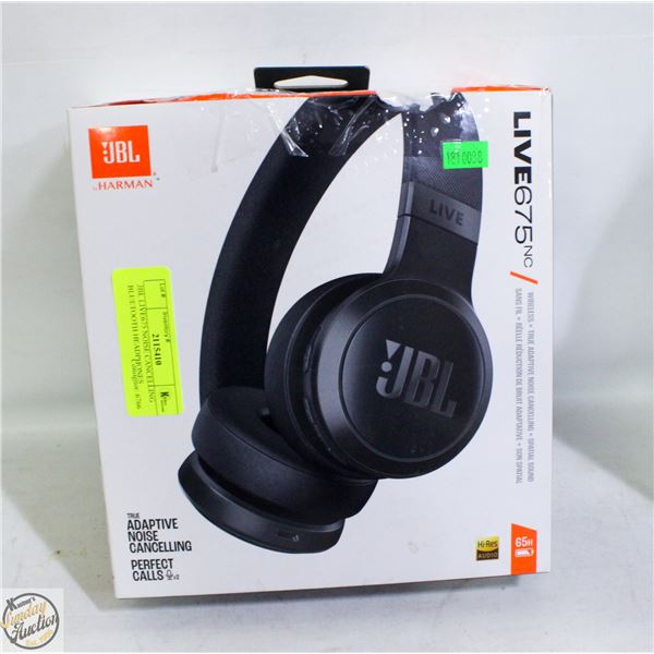 JBL LIVE675 NOISE CANCELLING BLUETOOTH HEADPHONES