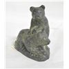 Image 1 : GENUINE SOAPSTONE WOLF SCULPTURE H-4"