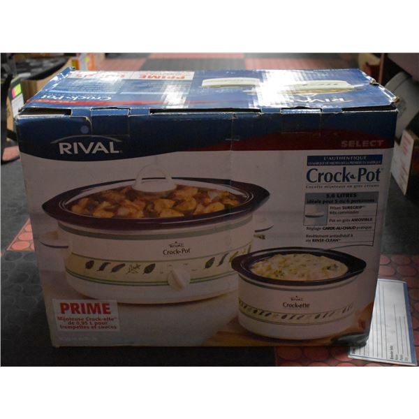 RIVAL CROCKPOT SET