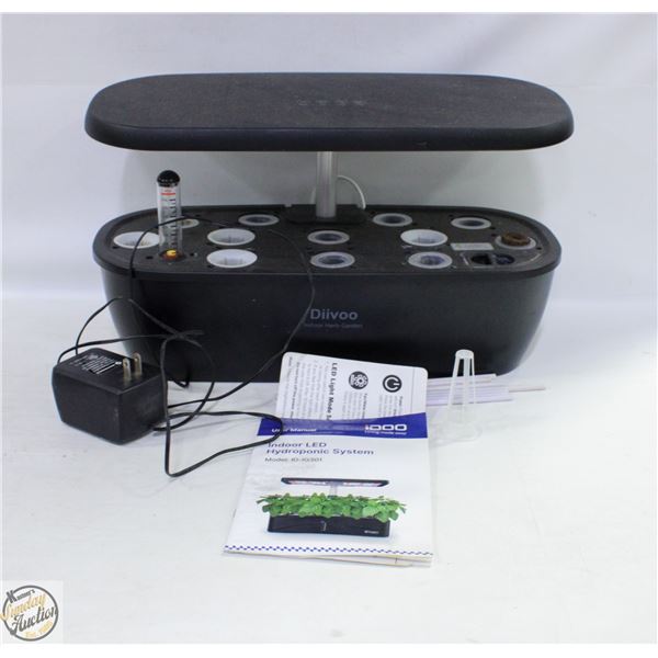 BOX WITH IDOO INDOOR LED HYDROPONIC SYSTEM