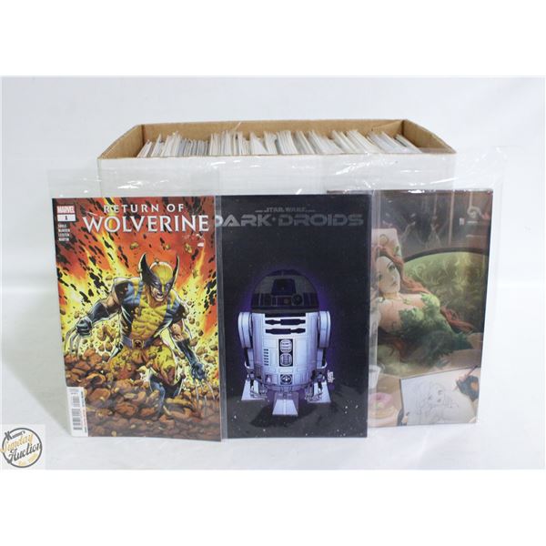 140+ ASSORTED COMICS