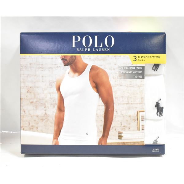 UNCLAIMED FREIGHT: RALPH LAUREN POLO CREW SHIRT XL