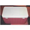 Image 1 : COLEMAN POLYLITE 48 RED LARGE COOLER