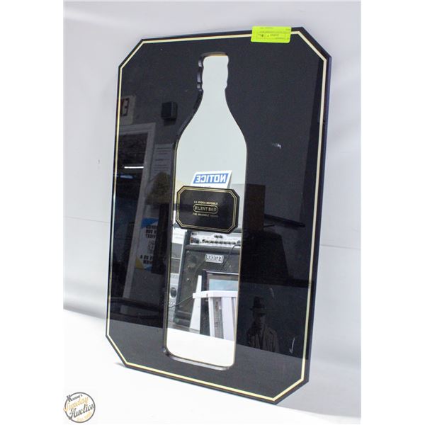 VINTAGE SILENT SAM MIRRORED LARGE