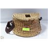 Image 1 : VINTAGE FISHING CREOLE WEAVED BASKET