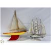 Image 1 : VINTAGE NOVA SCOTIA WOOD BLUENOSE &