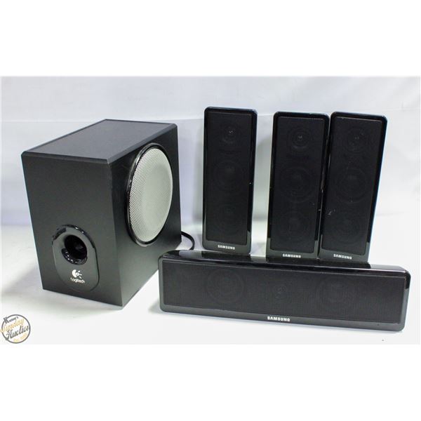 SAMSUNG SPEAKERS MODEL PS-AF730 - LOGITECH SPEAKER