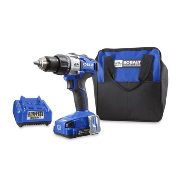 BRAND NEW KOBALT 24-V MAX 1/2" DRILL DRIVER