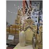 Image 1 : DECORATIVE 19" CERAMIC VASE W/ ARRANGEMENT