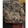 Image 1 : INSURANCE CLAIM: FLORAL SITTING CHAIR