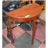 Image 1 : HALF MOON SIDE TABLE 26" X 28"