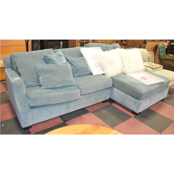 SECTIONAL SOFA- MEASURES 106" X 36" X 32"