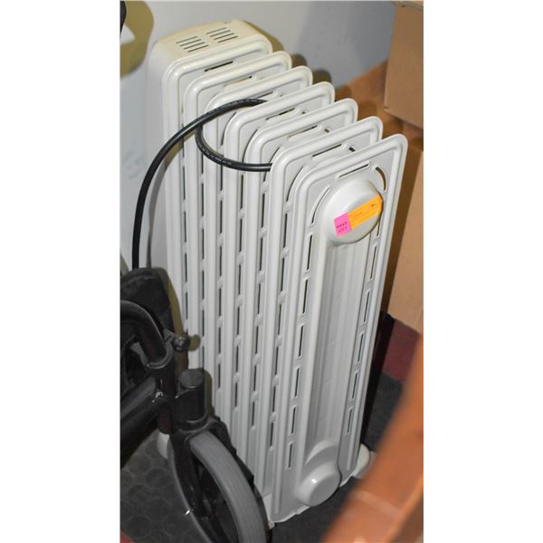 NOMA 1500W PORTABLE OIL FILLED HEATER MODEL