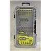 Image 1 : NEW RYOBI 30PC IMPACT DRIVER SET IN CASE