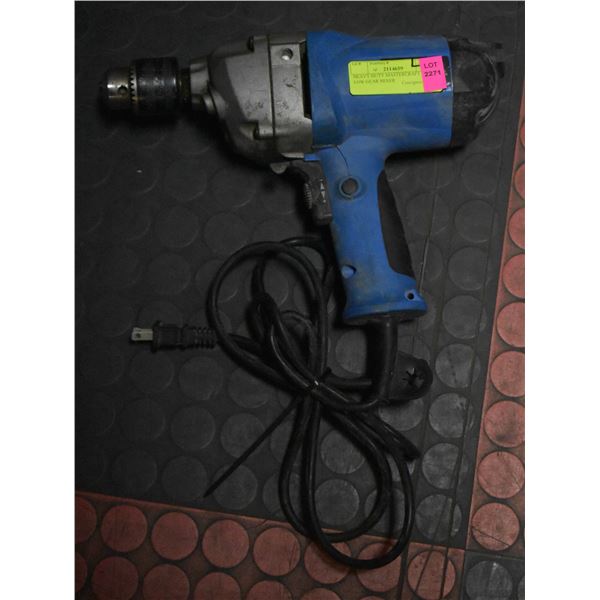 HEAVY DUTY MASTERCRAFT 1/2" LOW GEAR MIXER