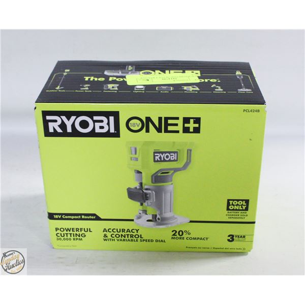 NEW RYOBI ONE 18VOLT ROUTER SAW