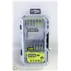 Image 1 : NEW RYOBI 30PC IMPACT DRIVER SET IN CASE