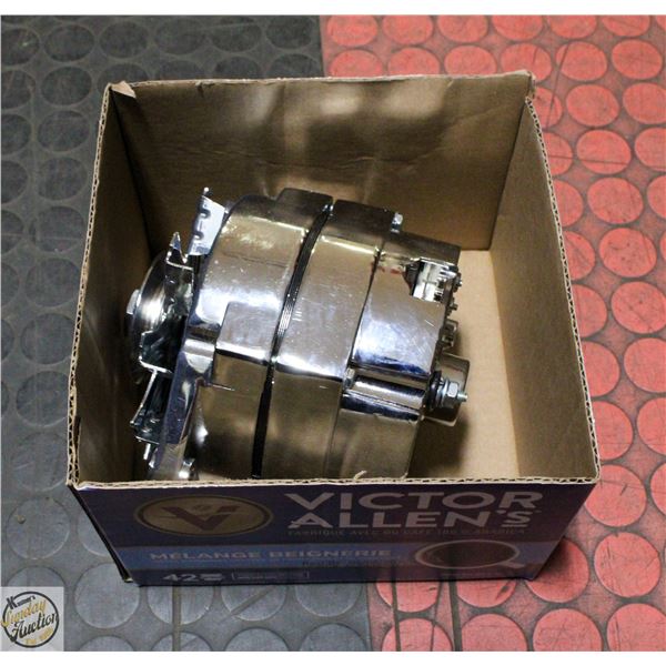 NEW 100AMP 1 WIRE 100 AMP. CHEVY ALTERNATOR