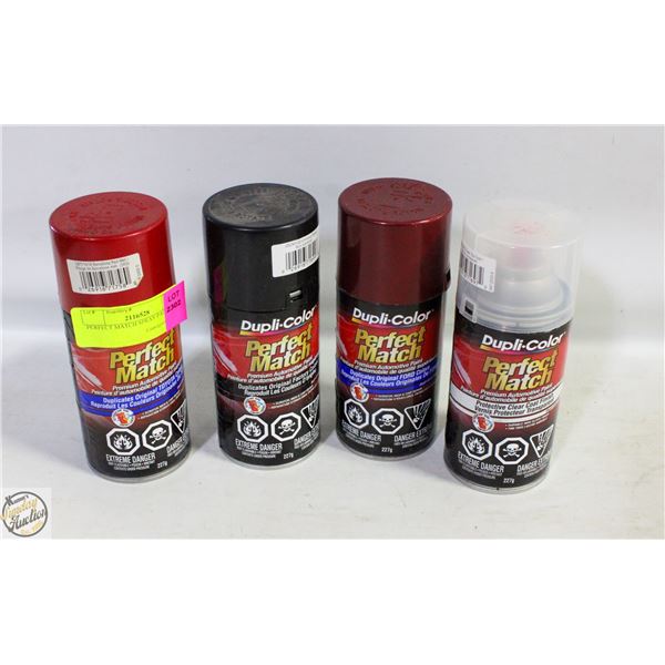 PERFECT MATCH SPRAY PAINT LOT