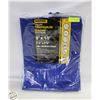 Image 1 : SHOPRO 8FT X 10FT UTILITY TARP - BLUE