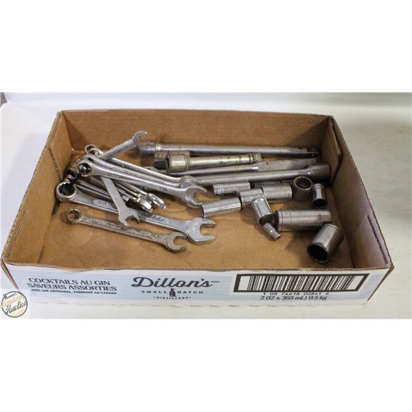 SOCKET EXTENSIONS, COMBINATION WRENCHES,