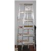 Image 1 : PAIR OF 6 FOOT ALUMINUM LADDERS