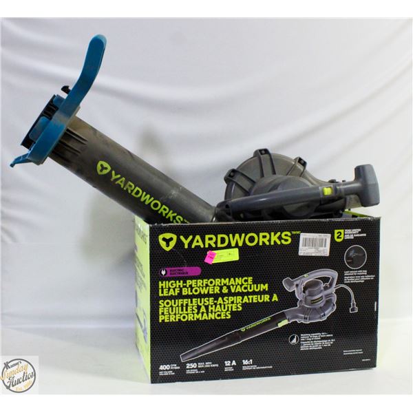YARD WORKS LEAF BLOWER/VACUUM
