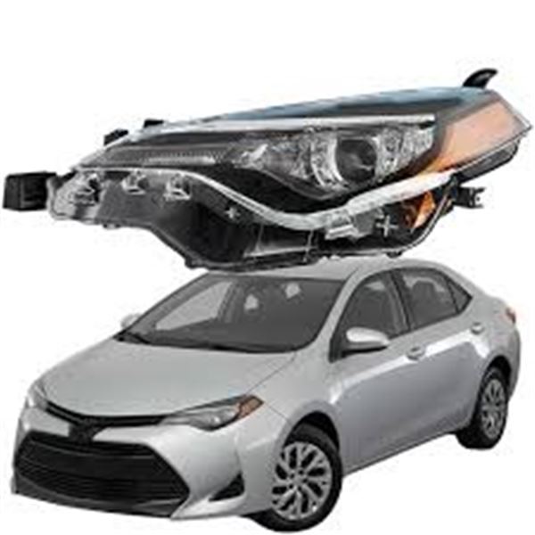 BRAND NEW NUNIRATER HEADLIGHT ASSEMBLY FOR COROLLA