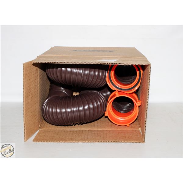 CAMCO RHINOFLEX 10FT RV SEWER HOSE EXTENSION KIT