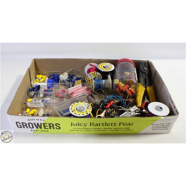 FLAT OF WIRE AND CUTTERS NETC