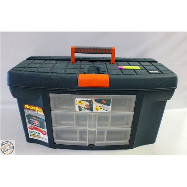 "ZAG" MEGA BOX 2100 - HARD NYLON, MULTI-