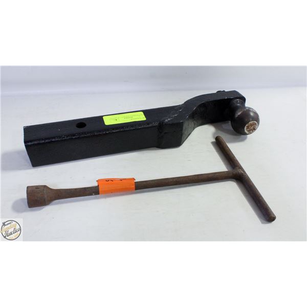 13/16 T HANDLE SOCKET + 2" HITCH