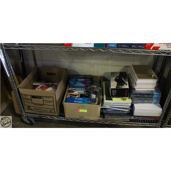 LOT OF OFFICE SURPLUS (NEW & UNOPENED ASSORTED)
