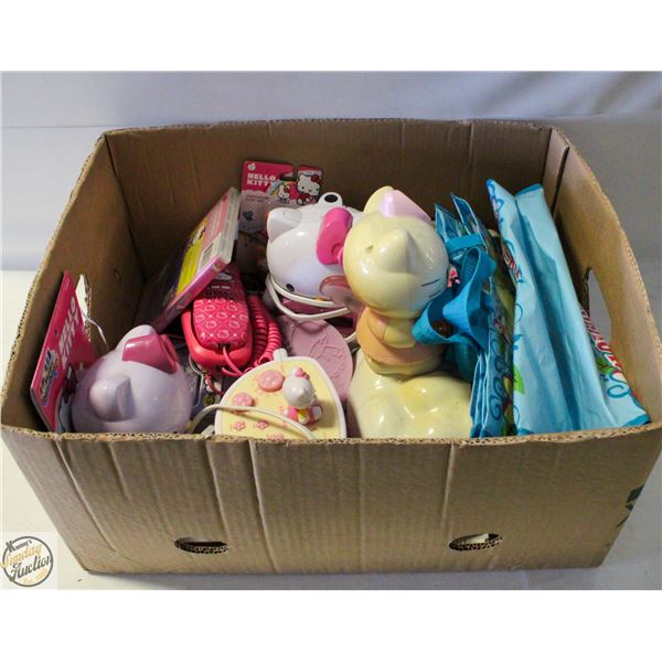HELLO KITTY ASSORTED LOT OF GOODS
