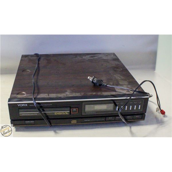 YORX DIGITAL AUDIO CD PLAYER