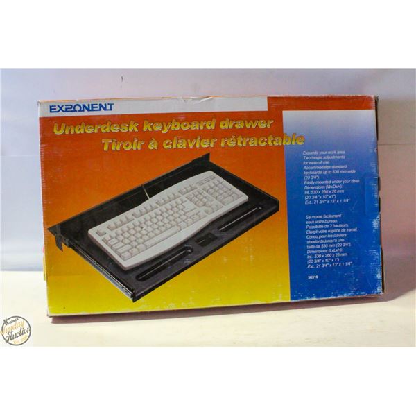 UNDER THE TABLE KEYBOARD MOUNT