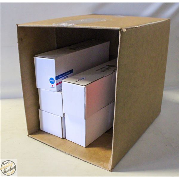 LOT OF LASTER TONER CARTRIDGES