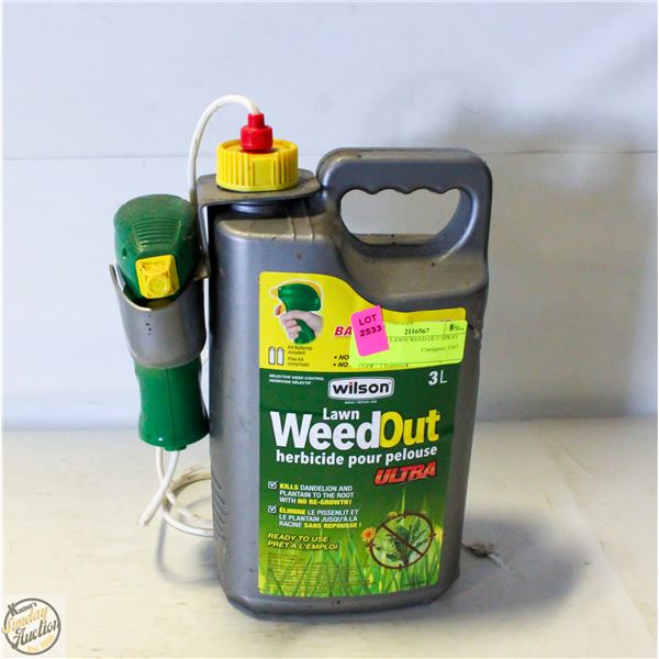 WILSON LAWN WEED OUT SPRAY JUG