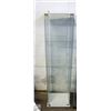 Image 1 : GLASS DISPLAY CASE WITH INNER SHELVING