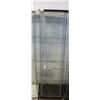 Image 1 : GLASS DISPLAY CASE WITH INNER SHELVING