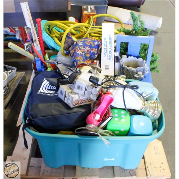 PALLET OF ESTATE/HOUSEHOLD ITEMS ASSORTMENT