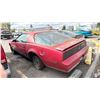 Image 2 : 1983 PONTIAC FIREBIRD, 2 DOOR, RED, VIN 1G2AX8712DN216135,