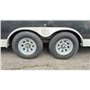 Image 8 : 2018 WELLS CARGO AW2024W ENCLOSED HEAVY TRAILER, BLACK, VIN 575200J25JU351795,