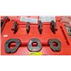 Image 2 : MILWAUKEE PRESS TOOL JAWS & RINGS ATTACHMENT KIT WITH HARD TRANSPORT CASE