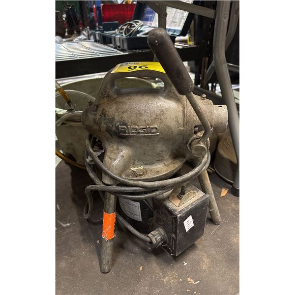 RIDGID K-50 DRAIN CLEANER, RIDGID KOLLMANN DRAIN SNAKES & RIDGID OILER