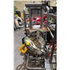 Image 1 : RIDGID MITER SAW ON A MOBILE STAND