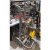 Image 2 : RIDGID MITER SAW ON A MOBILE STAND